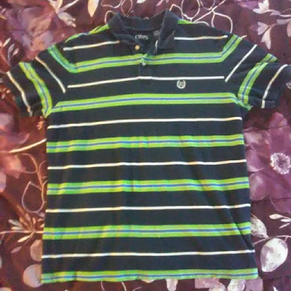Chaps polo shirt size large